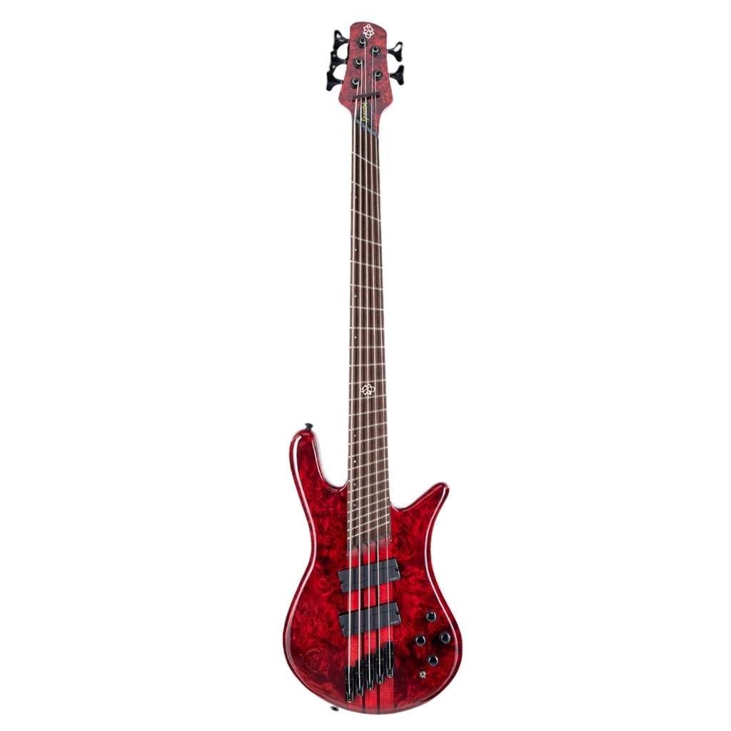 Spector Dimension 5 M/S Bass Guitar - Inferno Red Bass Guitars Sky Music