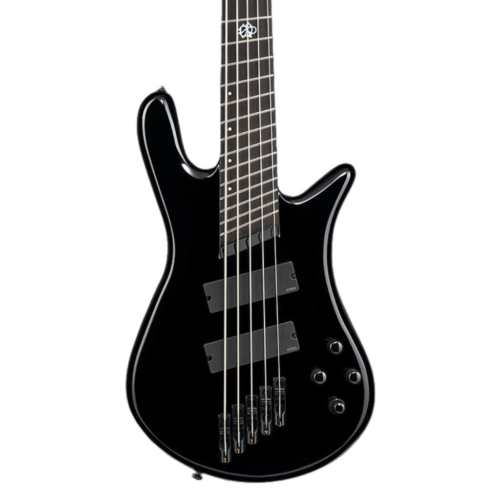 Spector Dimension M/S 5 Bass Guitar - Black Bass Guitars Sky Music