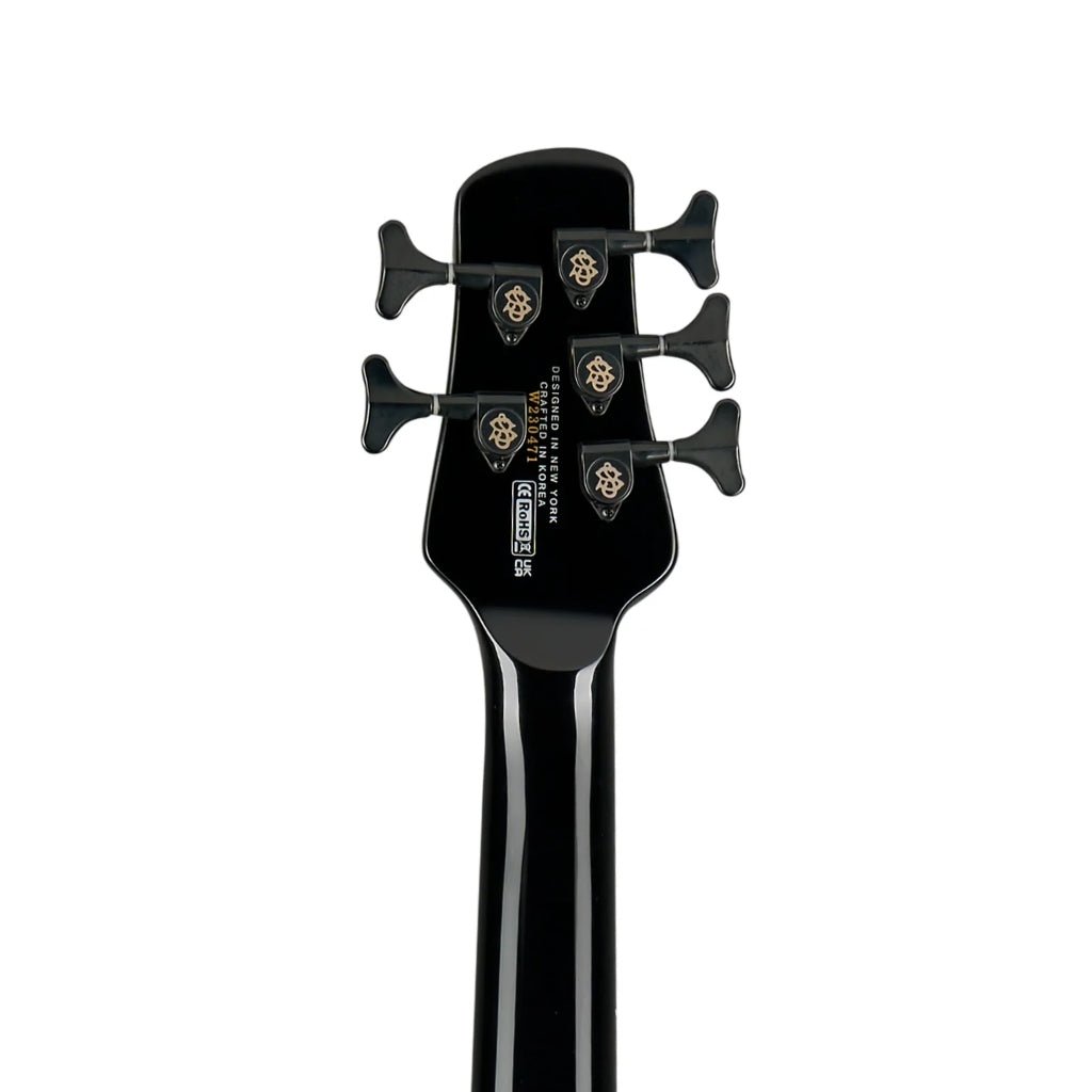 Spector Dimension M/S 5 Bass Guitar - Black Bass Guitars Sky Music