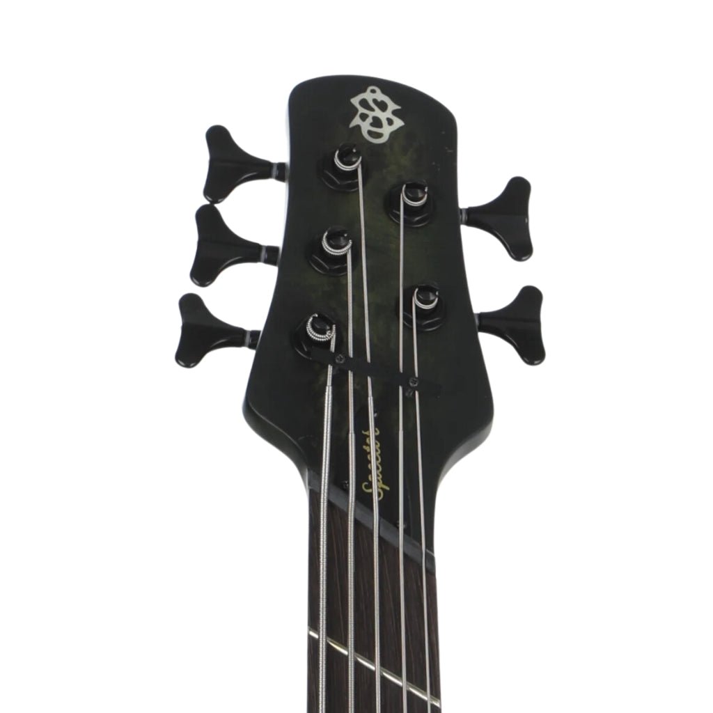 Spector Dimension Multiscale 5 String Bass - Haunted Moss Bass Guitars Sky Music