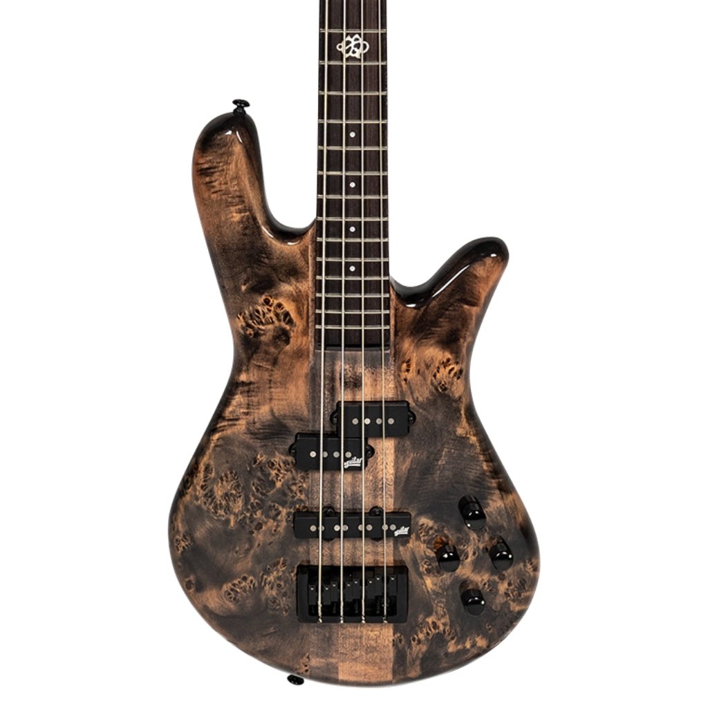 Spector Ethos 4-String Bass Guitar - Super Faded Black Bass Guitars Sky Music