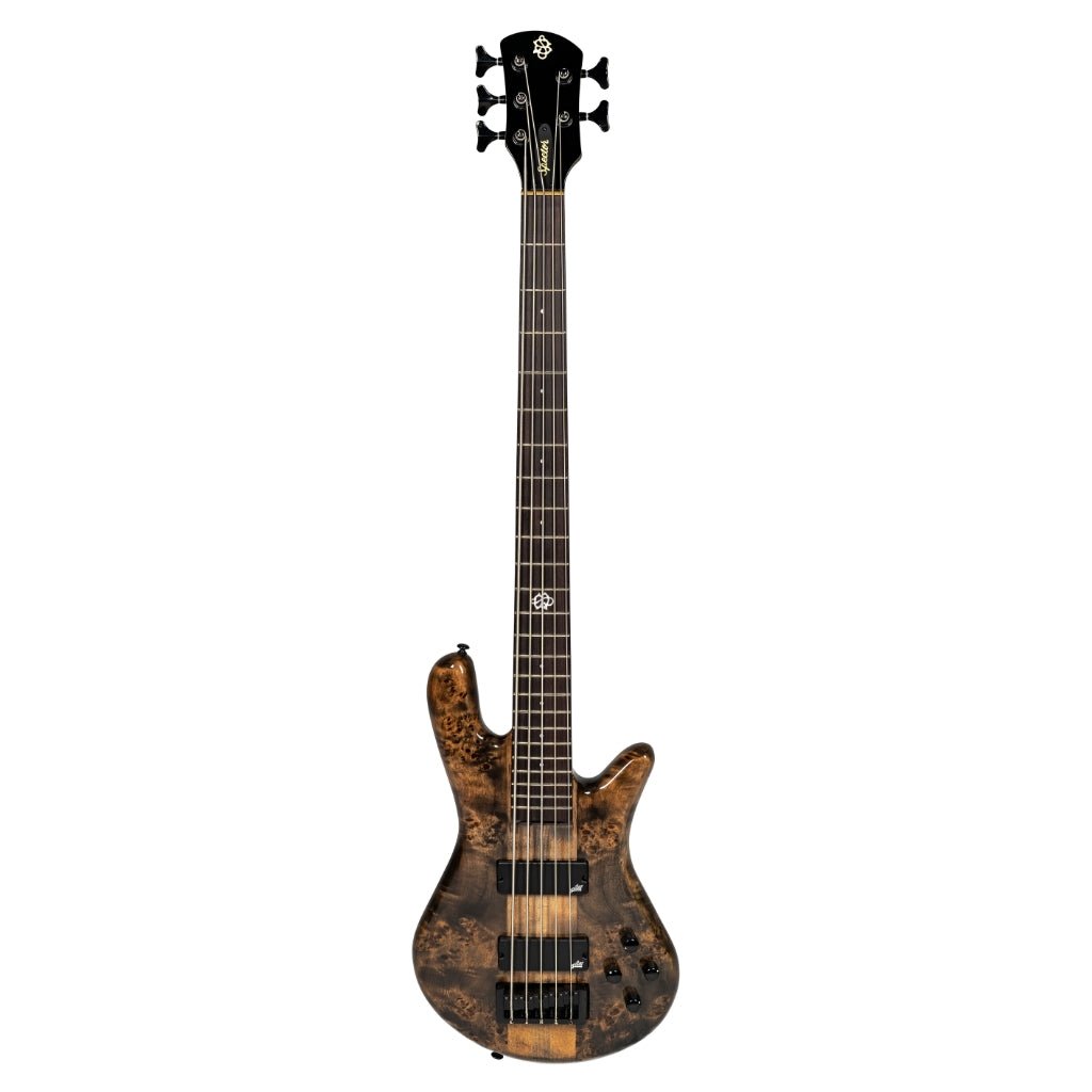 Spector Ethos 5-String Bass Guitar - Super Faded Black Bass Guitars Sky Music