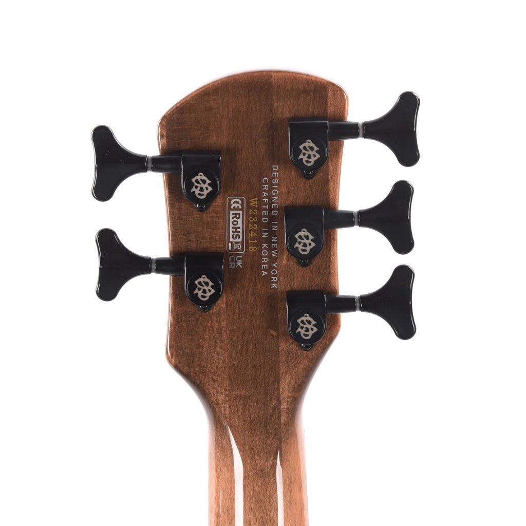 Spector Ethos 5-String Bass Guitar - Super Faded Black Bass Guitars Sky Music