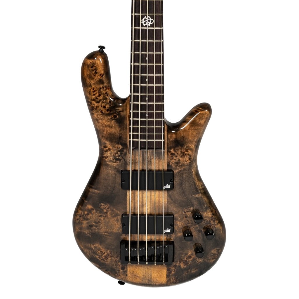 Spector Ethos 5-String Bass Guitar - Super Faded Black Bass Guitars Sky Music