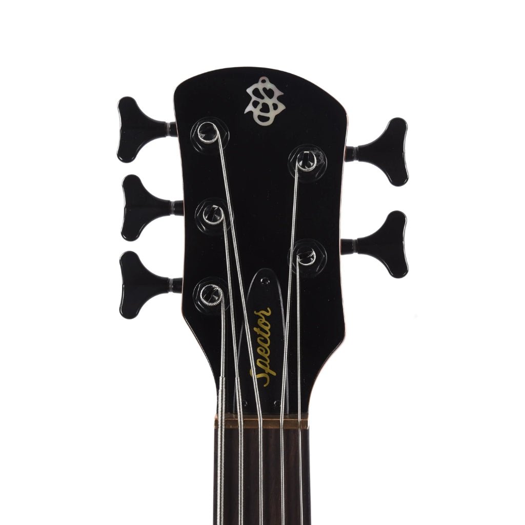 Spector Ethos 5-String Bass Guitar - Super Faded Black Bass Guitars Sky Music