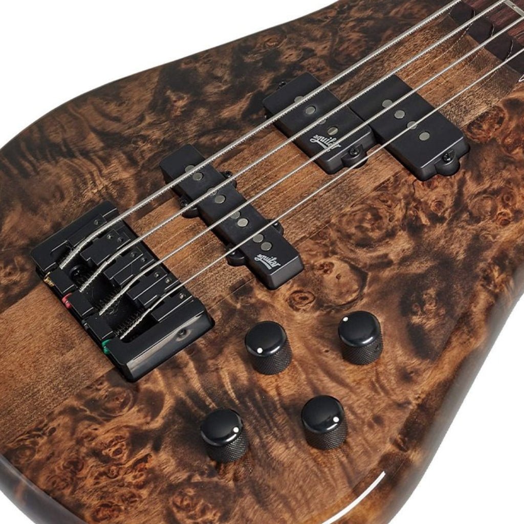Spector Ethos 5-String Bass Guitar - Super Faded Black Bass Guitars Sky Music