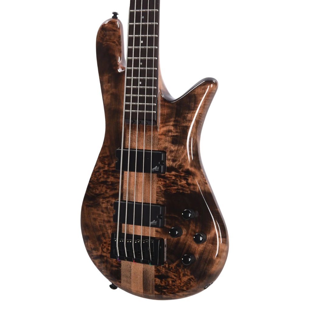 Spector Ethos 5-String Bass Guitar - Super Faded Black Bass Guitars Sky Music
