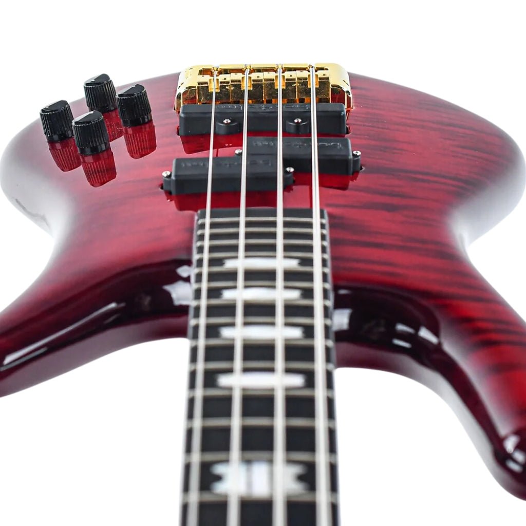 Spector Euro 4 LT w/ Darkglass Electronics Red FDE Bass Guitars Sky Music