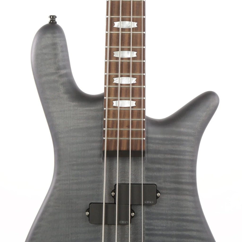 Spector Euro 4 LX Bass Guitar - Trans Black Stain Bass Guitars Sky Music