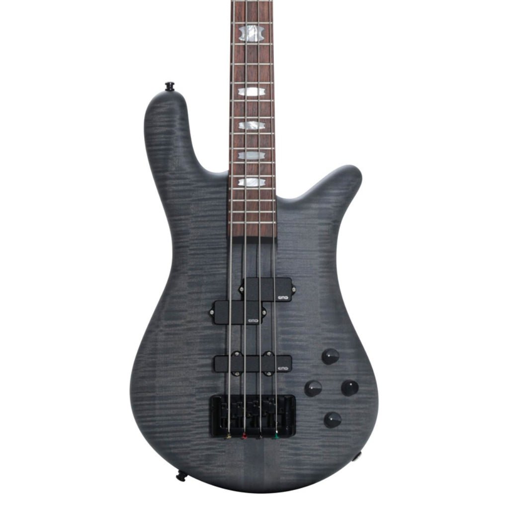 Spector Euro 4 LX Bass Guitar - Trans Black Stain Bass Guitars Sky Music