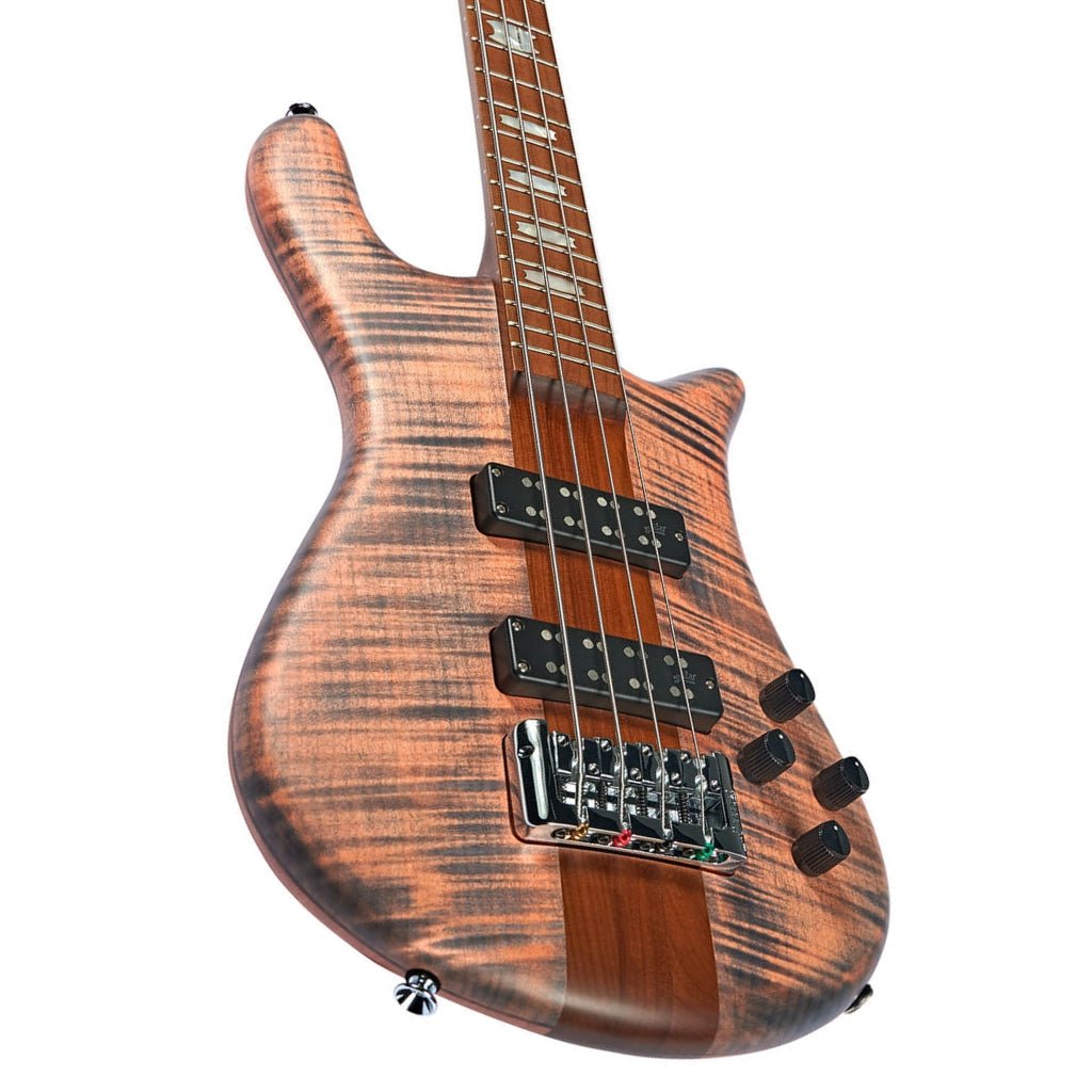 Spector Euro 4 Roasted Bass Guitar - Sundown Glow Bass Guitars Sky Music