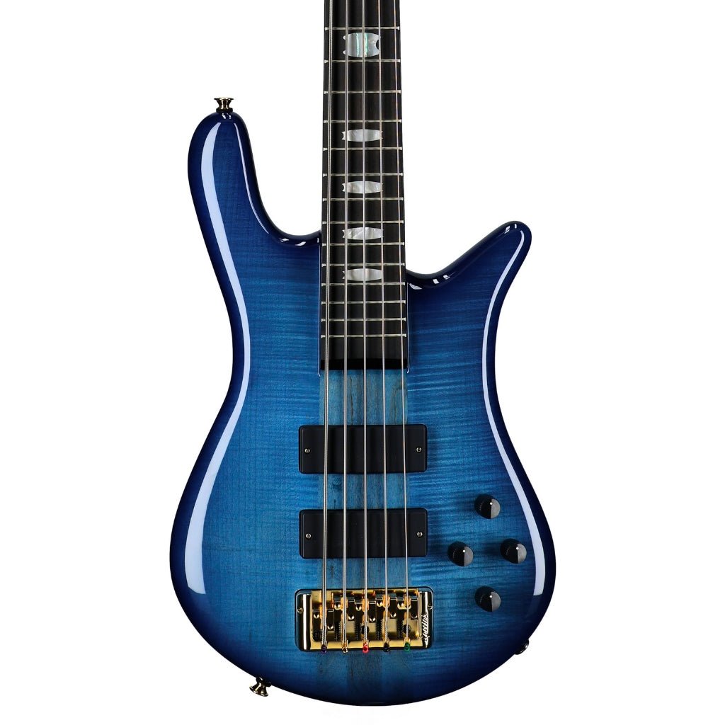 Spector Euro 5 LT Bass Guitar - Blue Fade Gloss Bass Guitars Sky Music