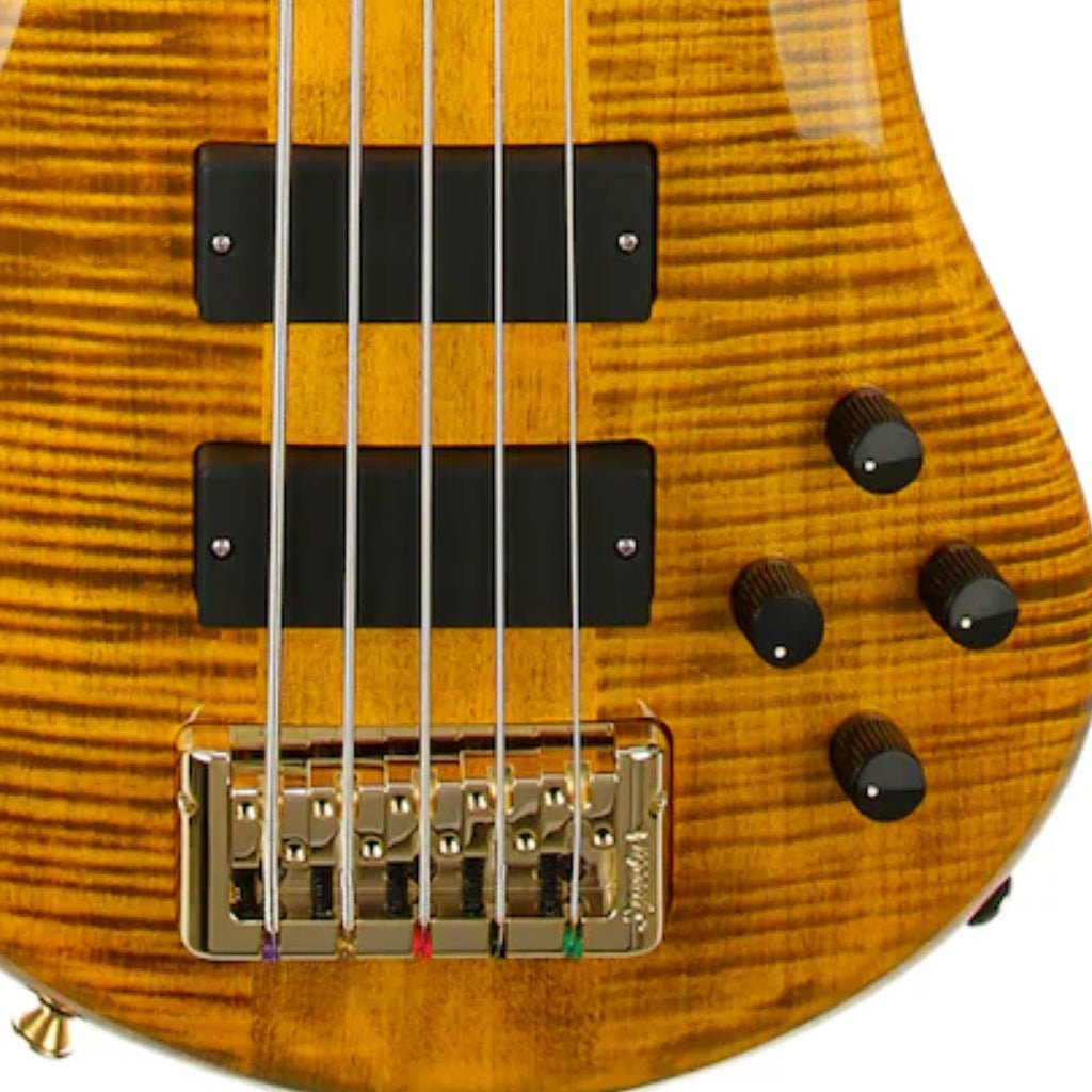Spector Euro 5 LT Bass Guitar - Tiger Eye Bass Guitars Sky Music