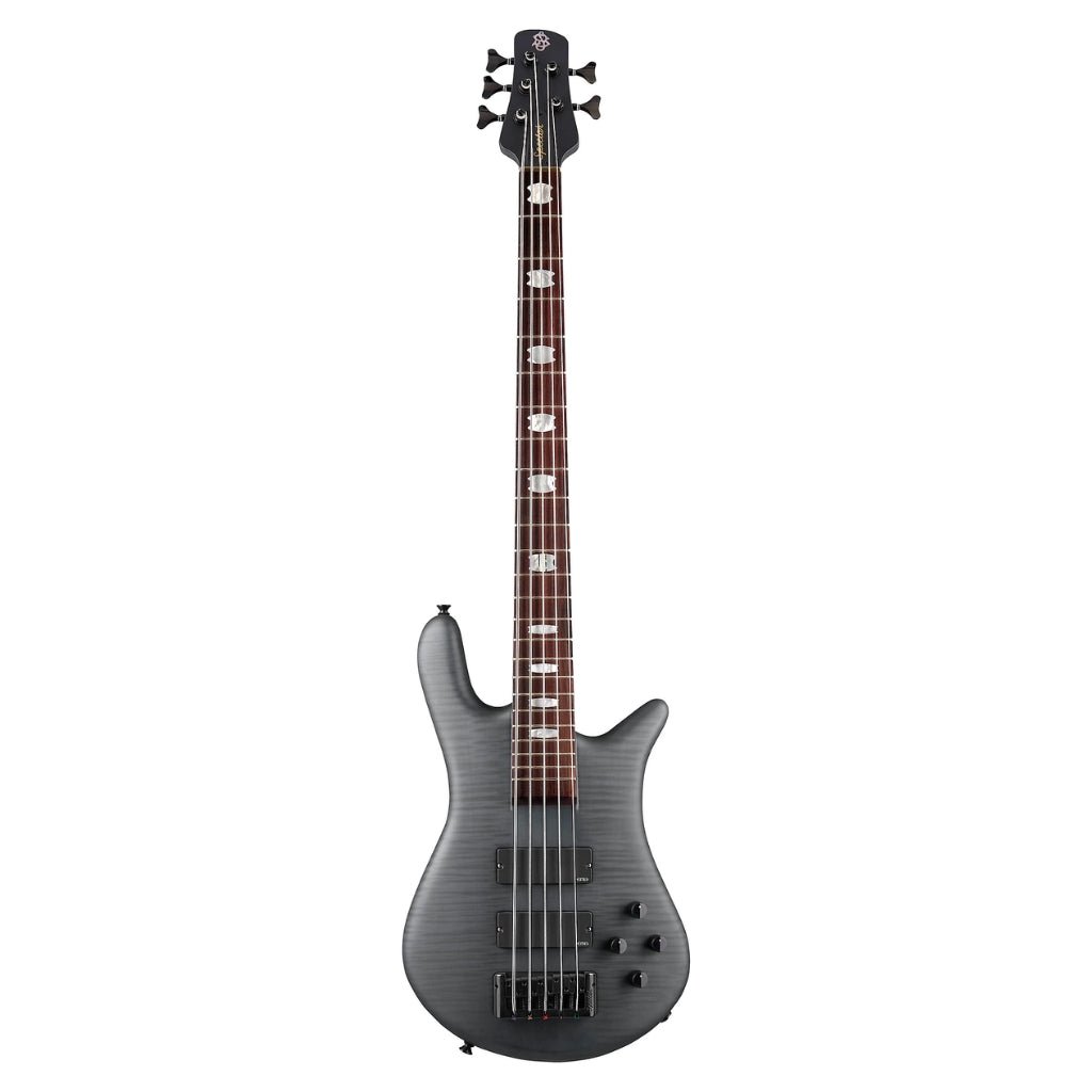 Spector Euro 5 LX Bass Guitar - Transparent Black Bass Guitars Sky Music
