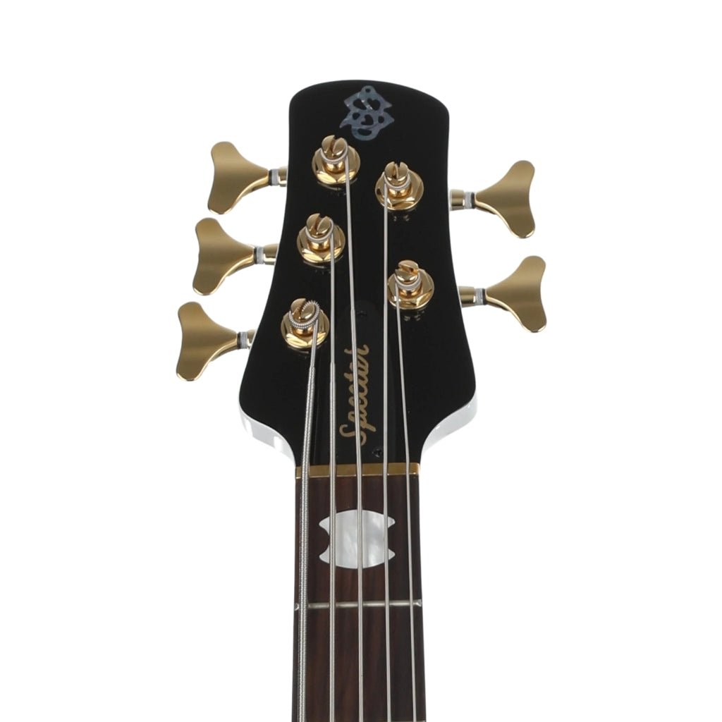 Spector Euro 5 LX Bass Guitar - White Gloss Bass Guitars Sky Music