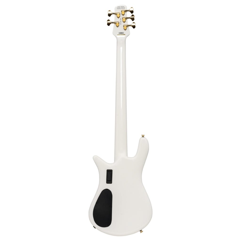 Spector Euro 5 LX Bass Guitar - White Gloss Bass Guitars Sky Music