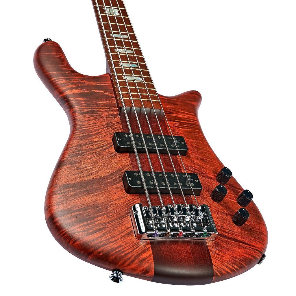 Spector Euro 5 Roasted Bass Guitar - Sienna Stain Bass Guitars Sky Music