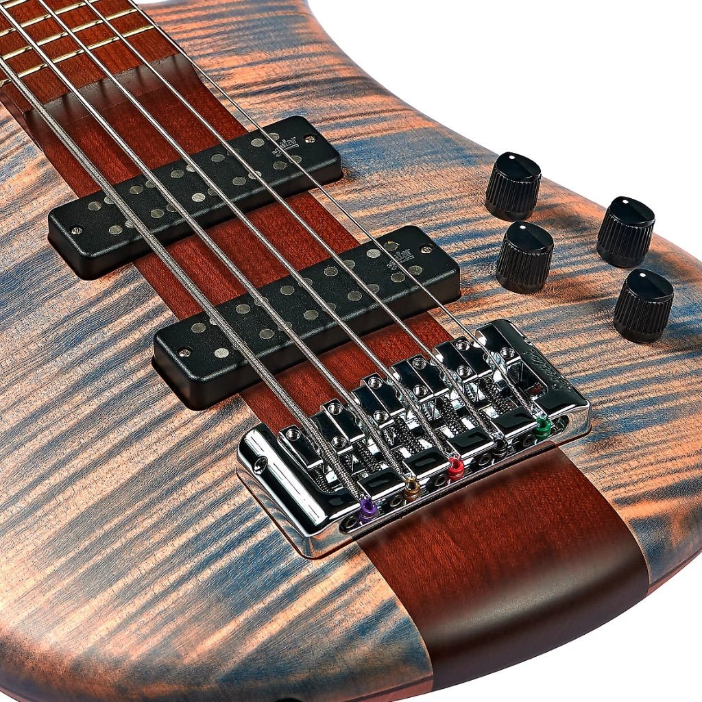 Spector Euro 5 Roasted Bass Guitar - Sundown Glow Bass Guitars Sky Music