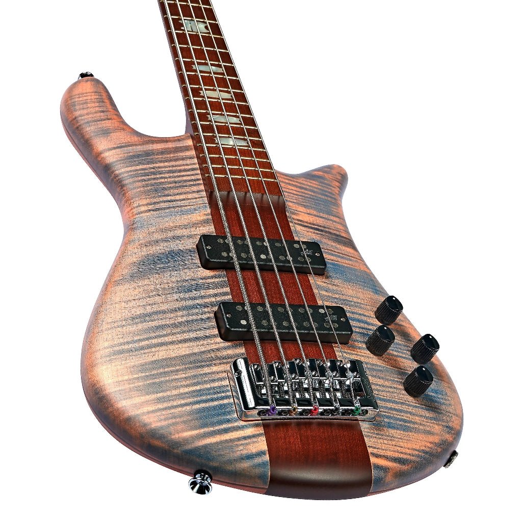 Spector Euro 5 Roasted Bass Guitar - Sundown Glow Bass Guitars Sky Music