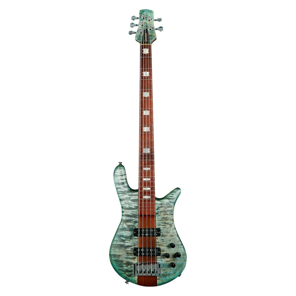 Spector Euro 5 Roasted Bass Guitar - Turquoise Tide Bass Guitars Sky Music