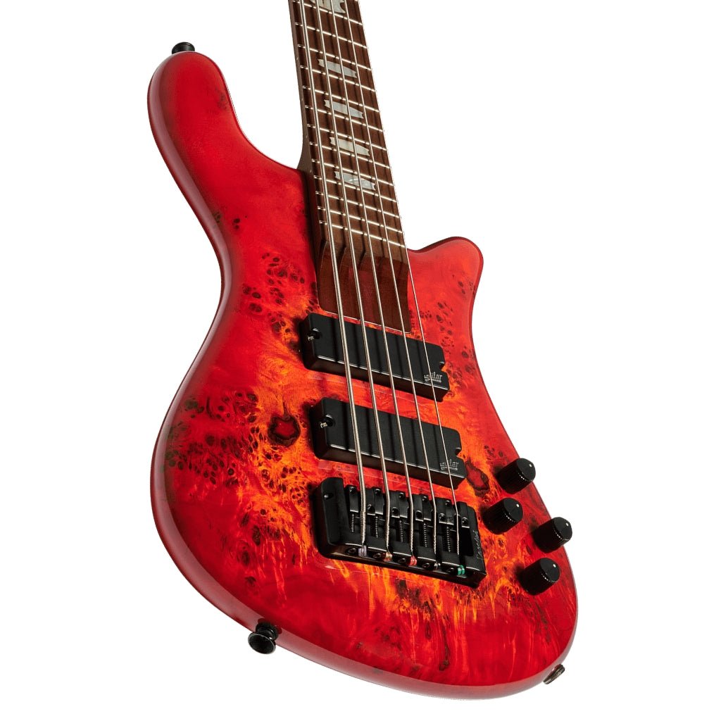 Spector EuroBolt 5 Bass Guitar - Inferno Red Bass Guitars Sky Music