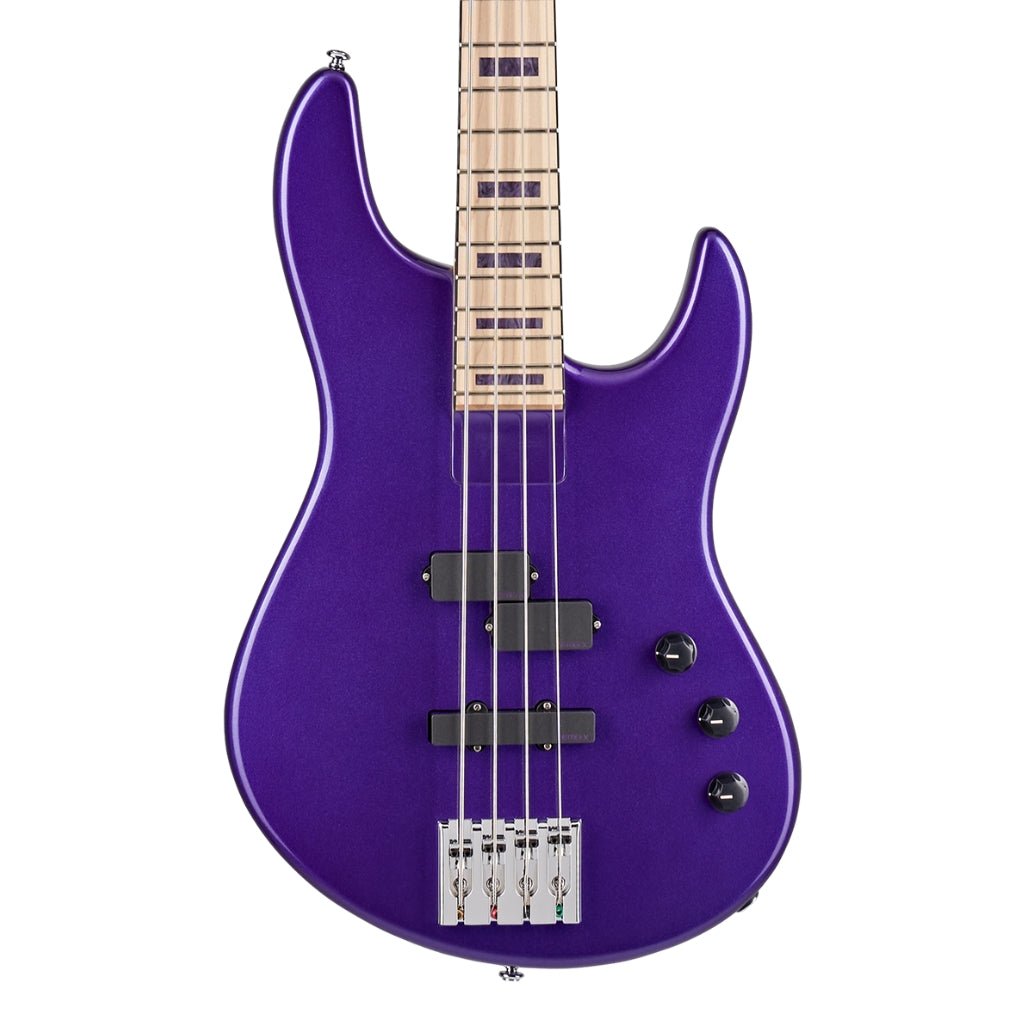Spector Icon NC-4 Frank Bello Signature Bass Guitar - Tina Rose Metallic Purple Bass Guitars Sky Music