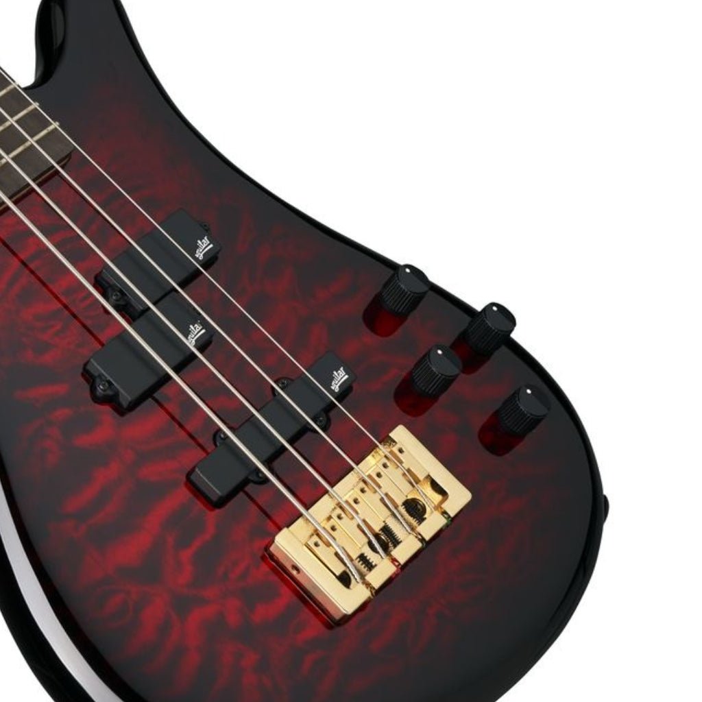 Spector Icon NS-2 Electric Bass Guitar - Black Cherry Gloss Bass Guitars Sky Music