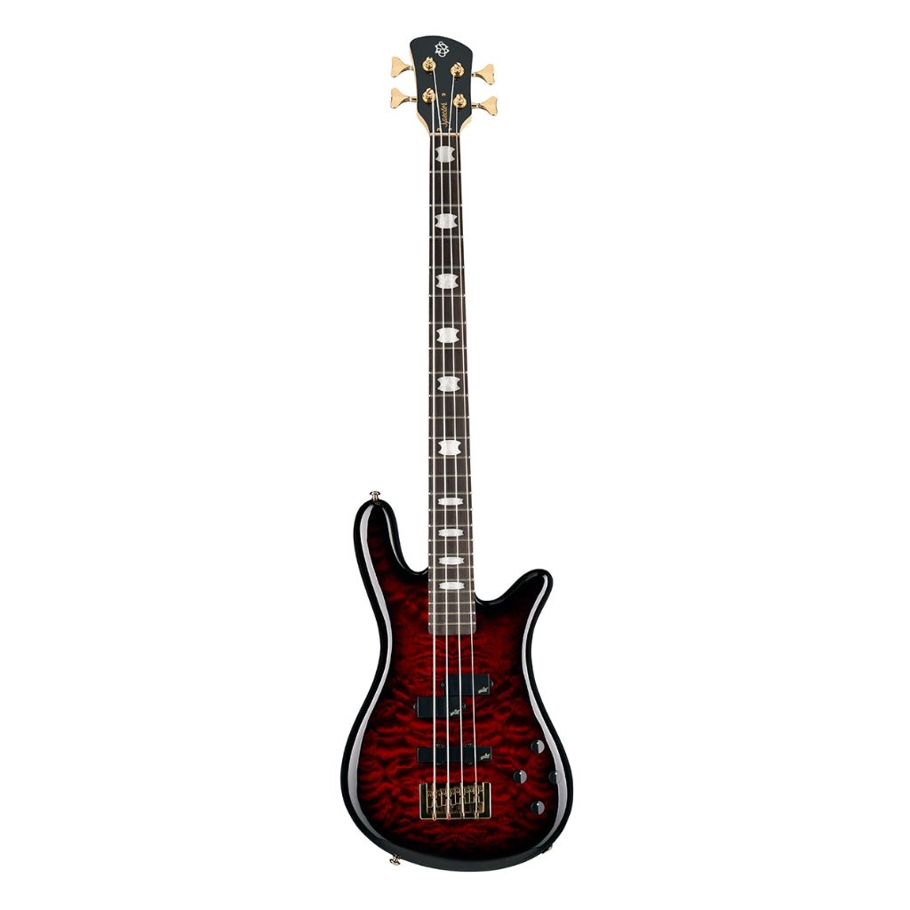 Spector Icon NS-2 Electric Bass Guitar - Black Cherry Gloss Bass Guitars Sky Music
