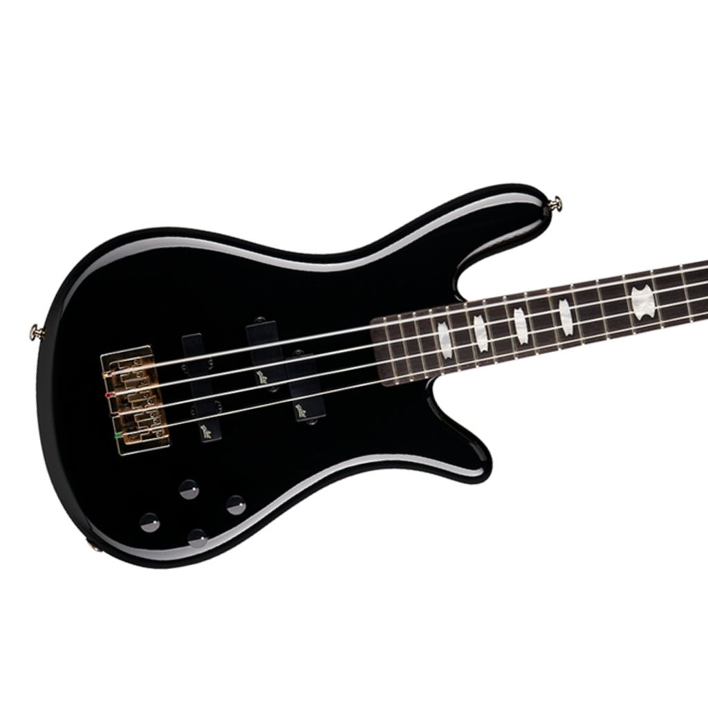 Spector Icon NS-2 Electric Bass Guitar - Black Gloss Bass Guitars Sky Music
