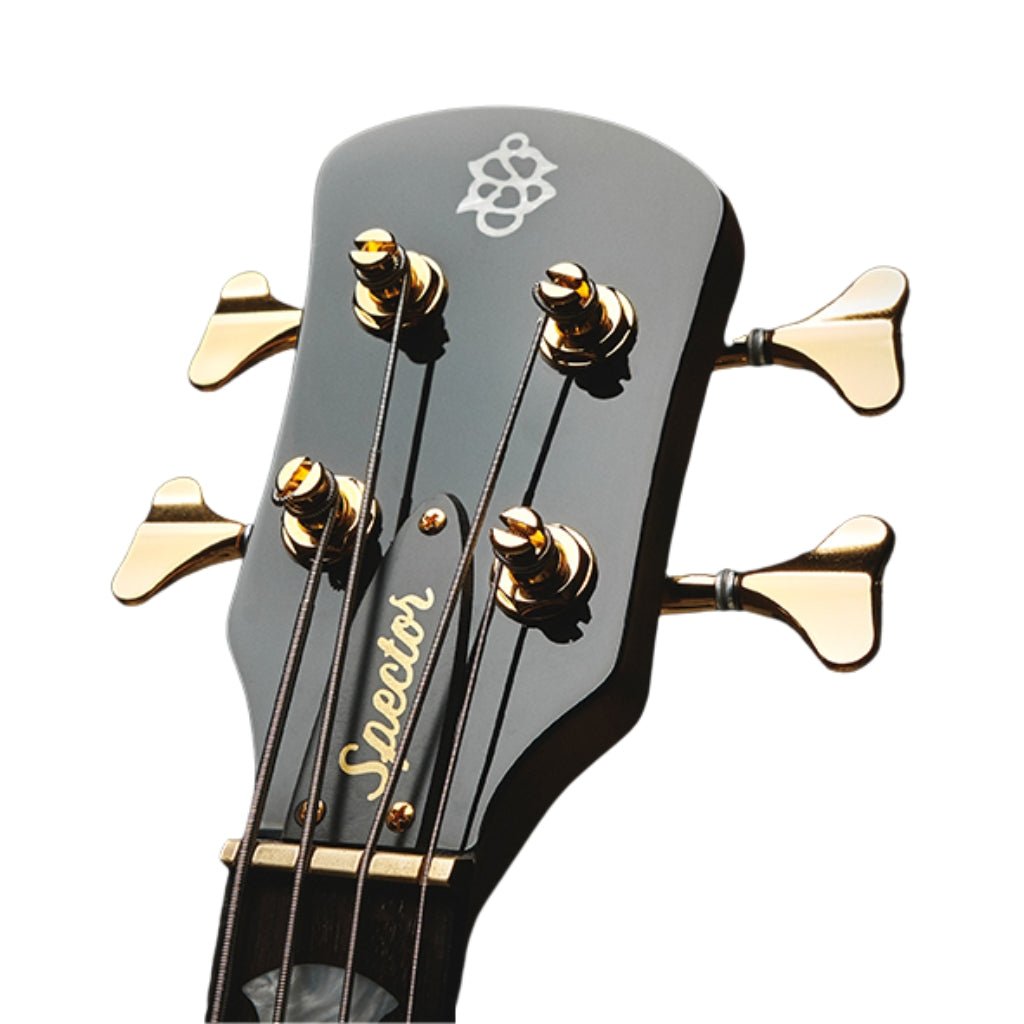 Spector Icon NS-2 Electric Bass Guitar - White Gloss Bass Guitars Sky Music