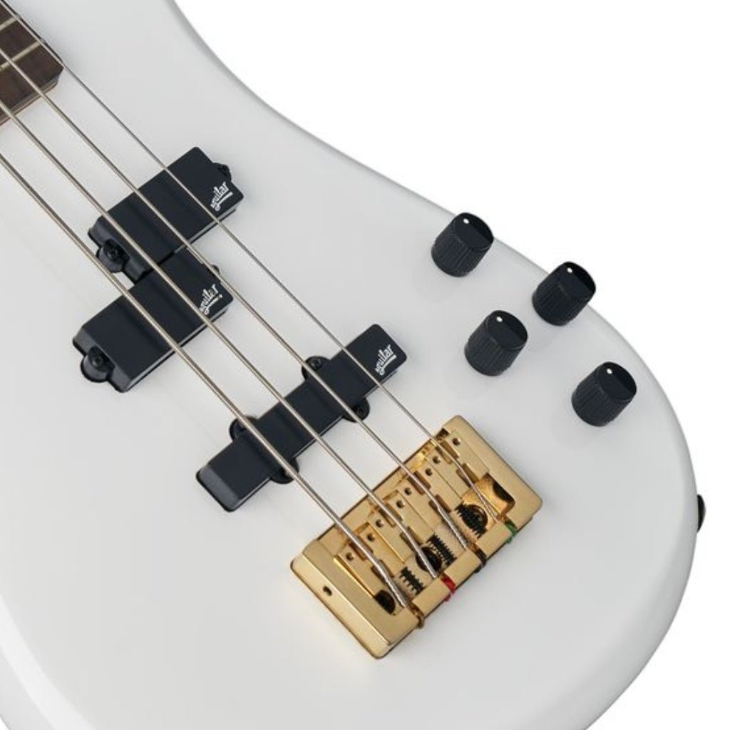 Spector Icon NS-2 Electric Bass Guitar - White Gloss Bass Guitars Sky Music