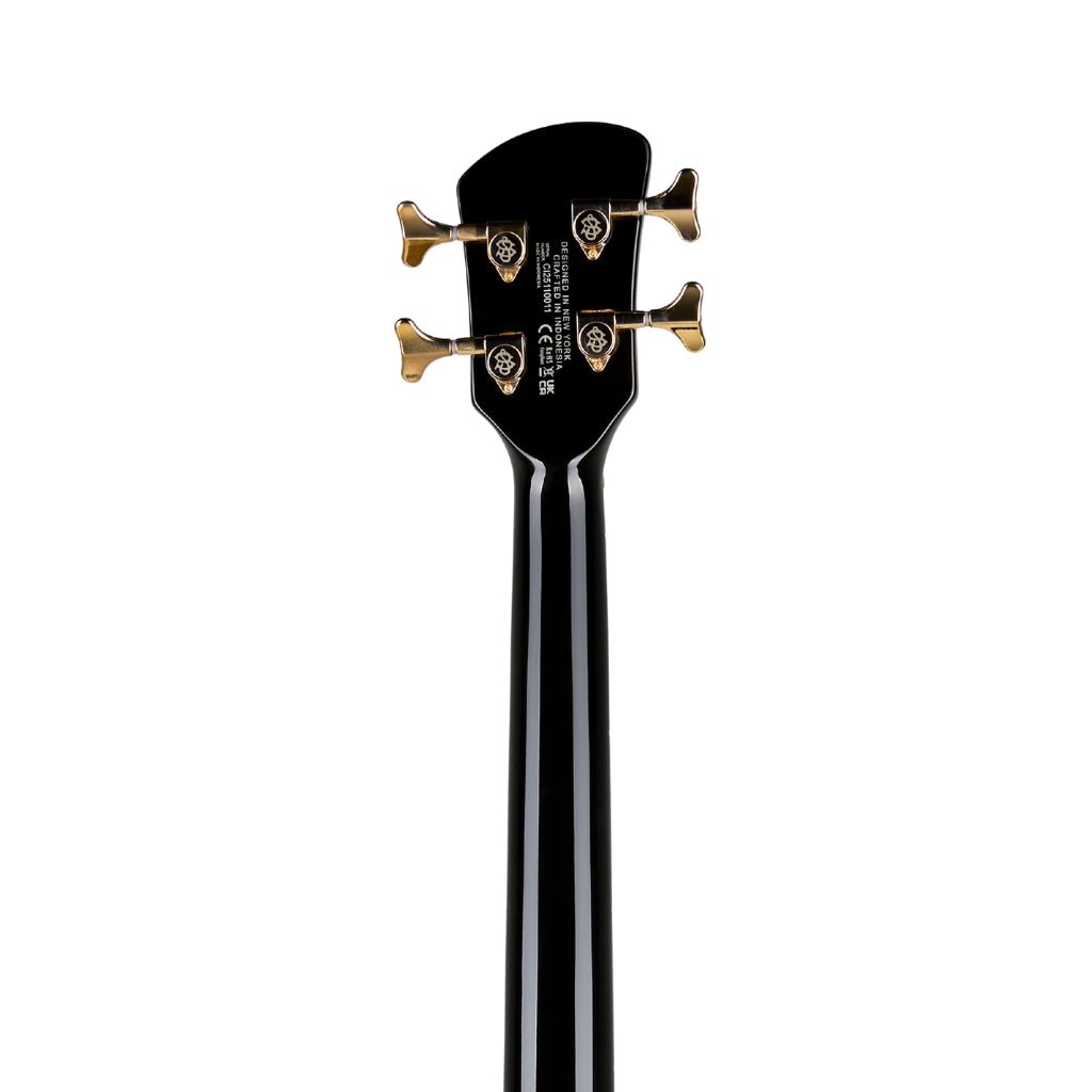 Spector Icon NS-2 Neck Through Electric Bass Guitar - Black & Blue Bass Guitars Sky Music