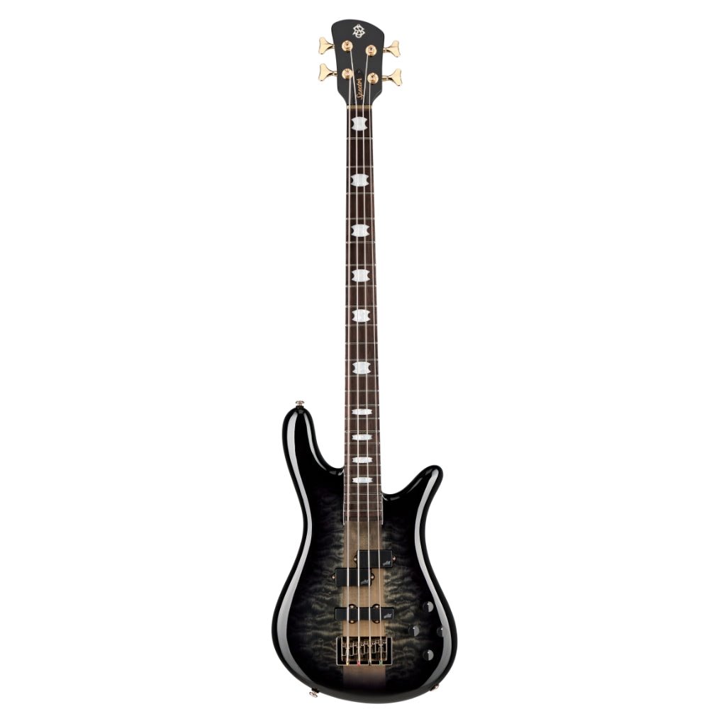 Spector Icon NS-2 Neck Through Electric Bass Guitar - Black Stain Bass Guitars Sky Music
