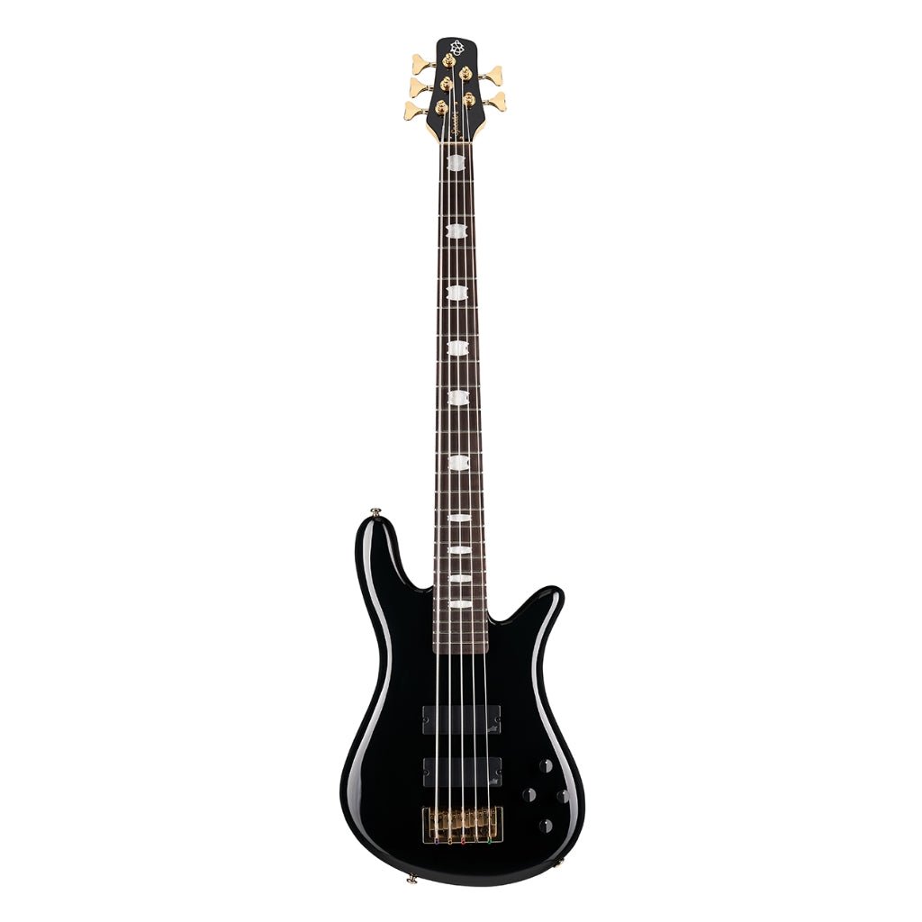 Spector Icon NS-5 5-string Electric Bass Guitar - Black Gloss Bass Guitars Sky Music