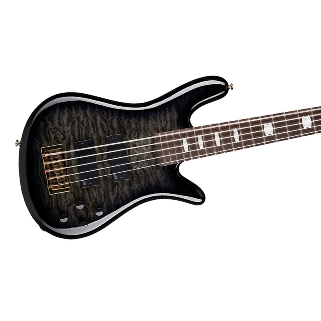 Spector Icon NS-5 5-string Electric Bass Guitar - Black Stain Gloss Bass Guitars Sky Music