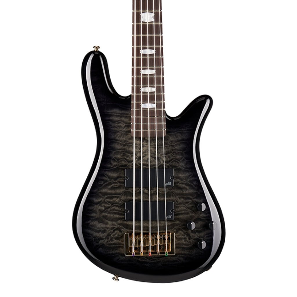 Spector Icon NS-5 5-string Electric Bass Guitar - Black Stain Gloss Bass Guitars Sky Music
