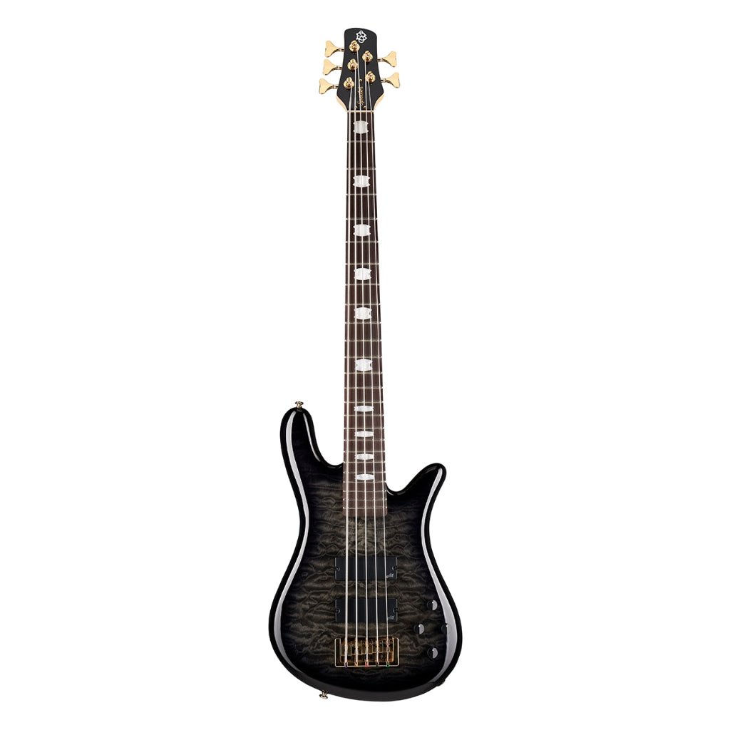 Spector Icon NS-5 5-string Electric Bass Guitar - Black Stain Gloss Bass Guitars Sky Music