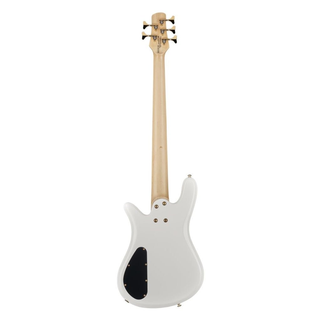 Spector Icon NS-5 5-string Electric Bass Guitar - White Gloss Bass Guitars Sky Music