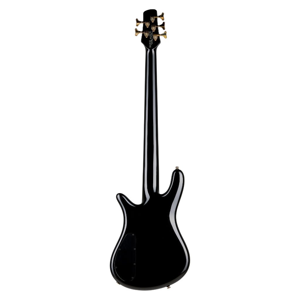 Spector Icon NS-5 Neck Through Electric Bass Guitar - Black & Blue Bass Guitars Sky Music