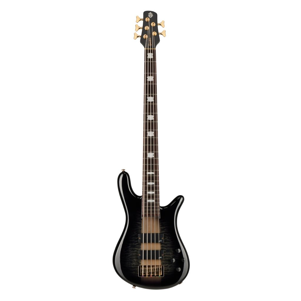 Spector Icon NS-5 Neck Through Electric Bass Guitar - Black Stain Bass Guitars Sky Music