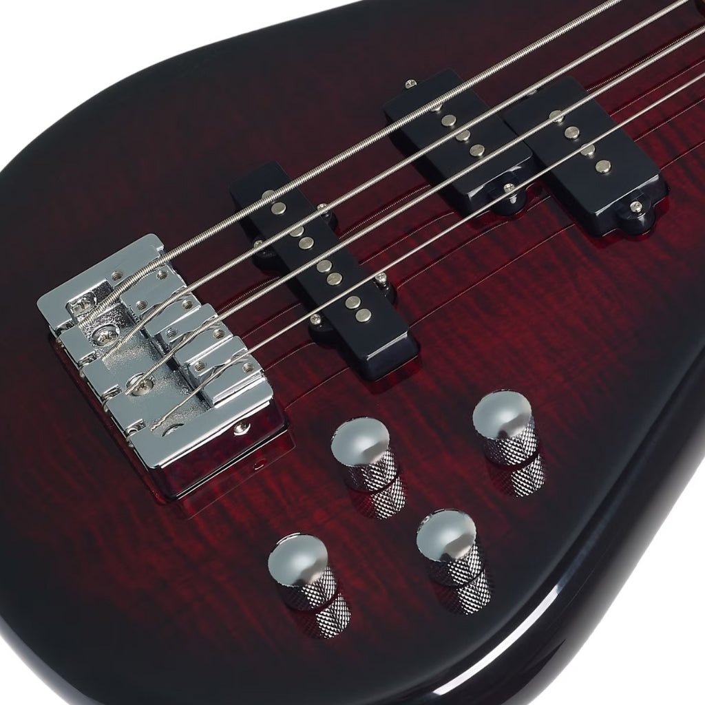 Spector Legend 4 Bass Guitar - Black Cherry Gloss Bass Guitars Sky Music