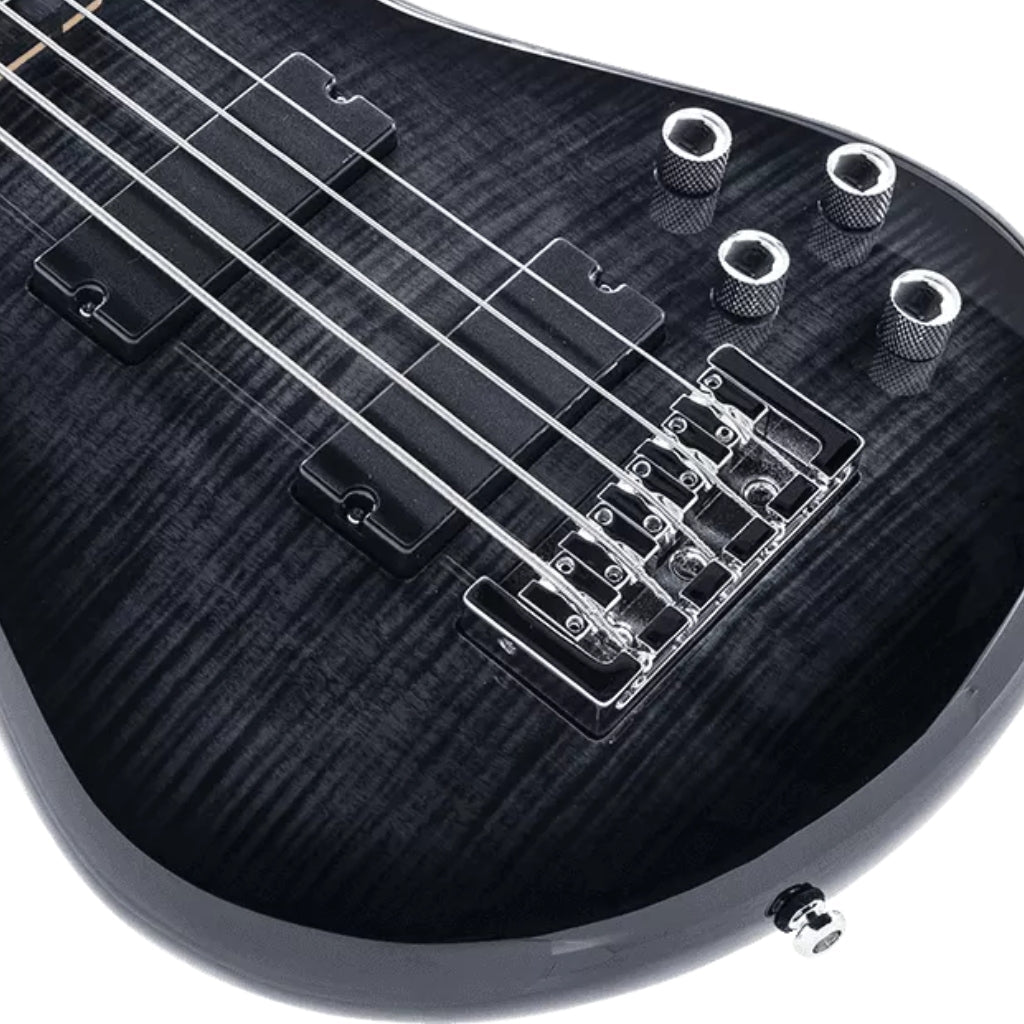 Spector Legend 4 Bass Guitar - Black Stain Gloss Bass Guitars Sky Music