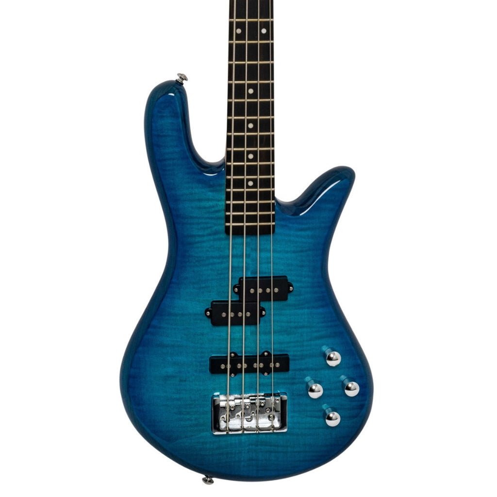 Spector Legend 4 Bass Guitar - Blue Stain Gloss Bass Guitars Sky Music