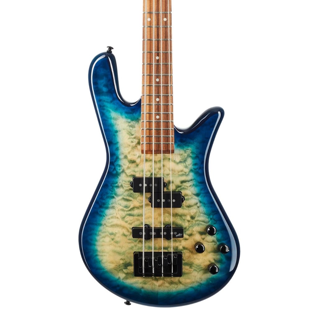 Spector Legend 4 Bass Guitar - Faded Blue Gloss Bass Guitars Sky Music
