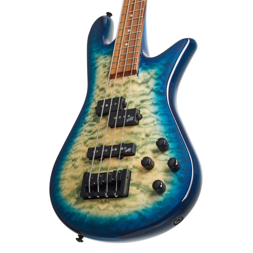 Spector Legend 4 Bass Guitar - Faded Blue Gloss Bass Guitars Sky Music