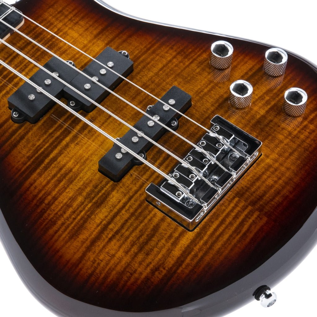 Spector Legend 4 Bass Guitar - Tobacco Sunburst Gloss Bass Guitars Sky Music
