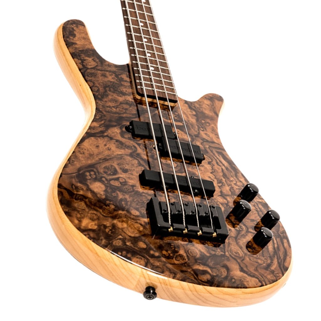 Spector Legend 4 Classic Bass Guitar - Walnut Burl Bass Guitars Sky Music