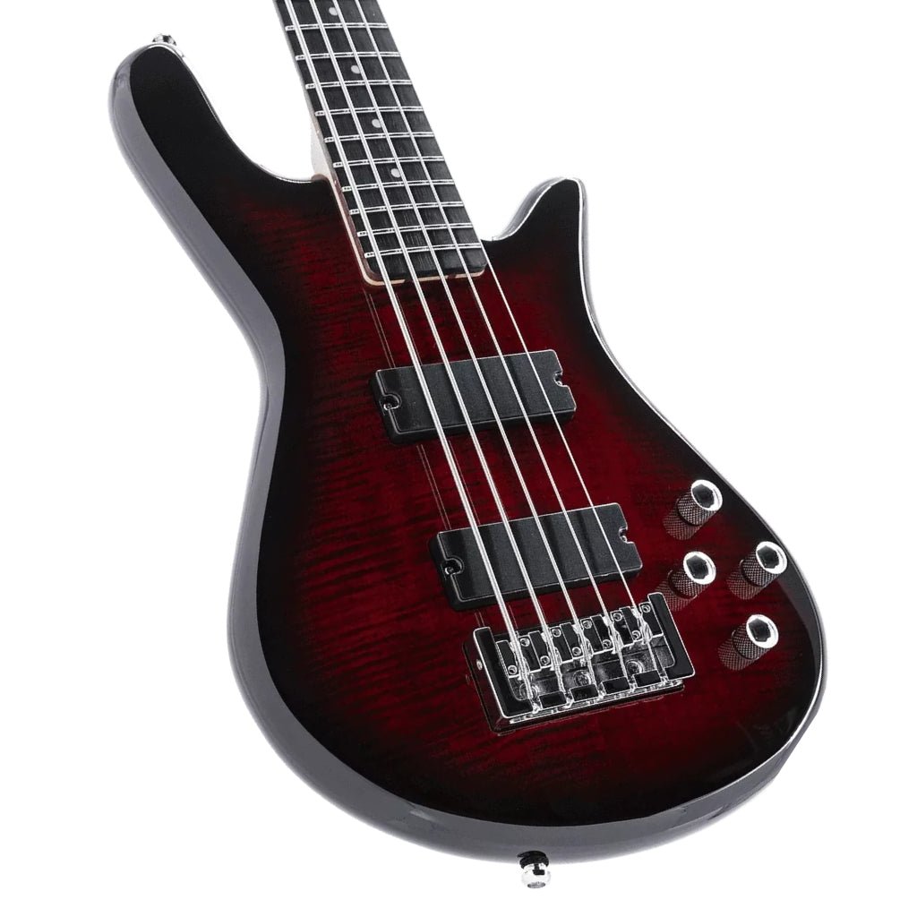 Spector Legend 5 Bass Guitar - Black Cherry Gloss Bass Guitars Sky Music