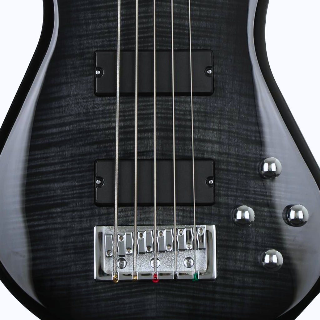 Spector Legend 5 Bass Guitar - Black Stain Gloss Bass Guitars Sky Music