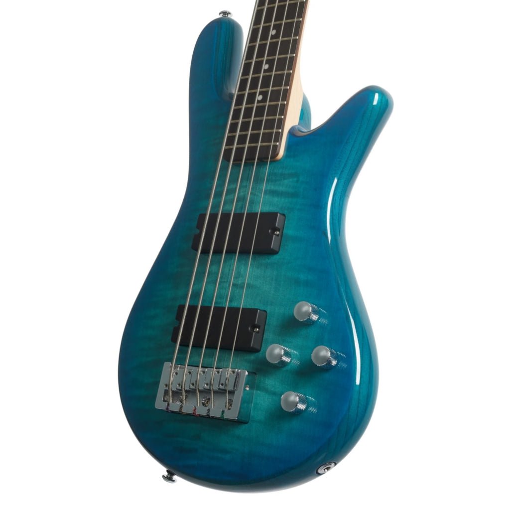 Spector Legend 5 Bass Guitar - Blue Stain Gloss Bass Guitars Sky Music